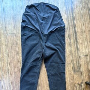Madewell Midnight Black jeans maternity